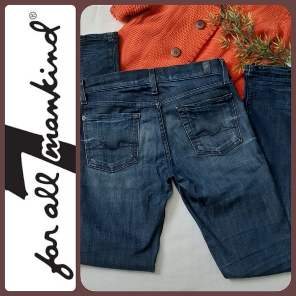 7 FOR ALL MANKIND ~ Skinny Denim Jeans | 26 - Picture 4 of 8